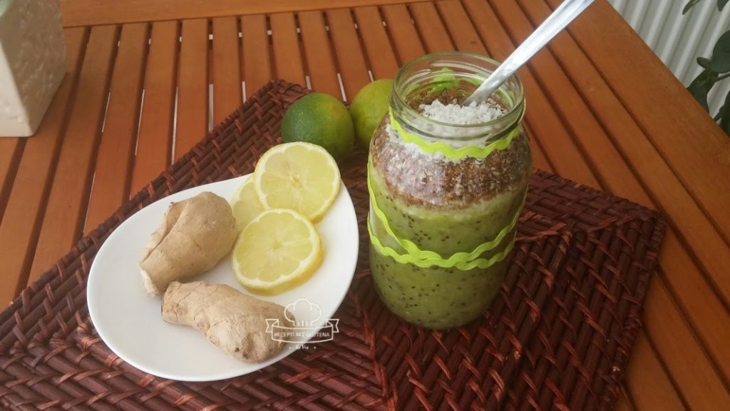 Smoothie…kivi, limun, limeta, đumbir Recepti bez glutena by Vio